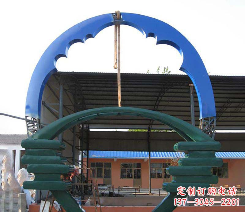 益阳精致的不锈钢圆环雕塑