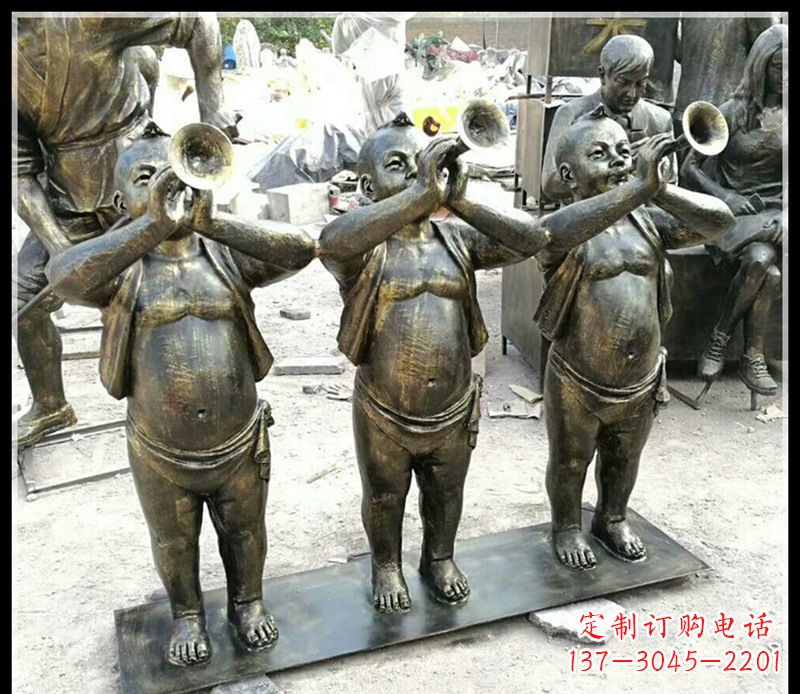 益阳儿童雕塑弘扬传统文化