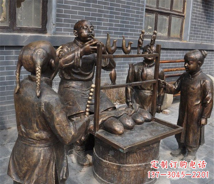 益阳糖人雕塑——街边温馨的小情调