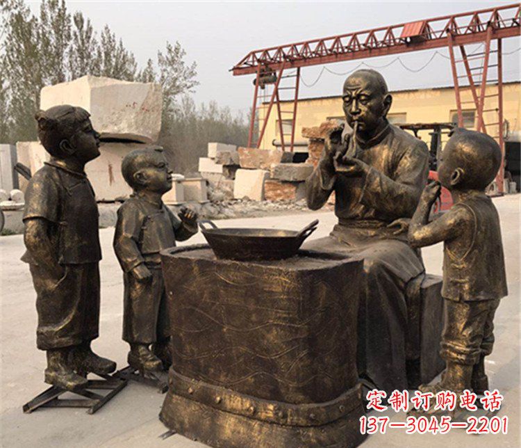 益阳糖果人雕塑想象力与艺术的结合