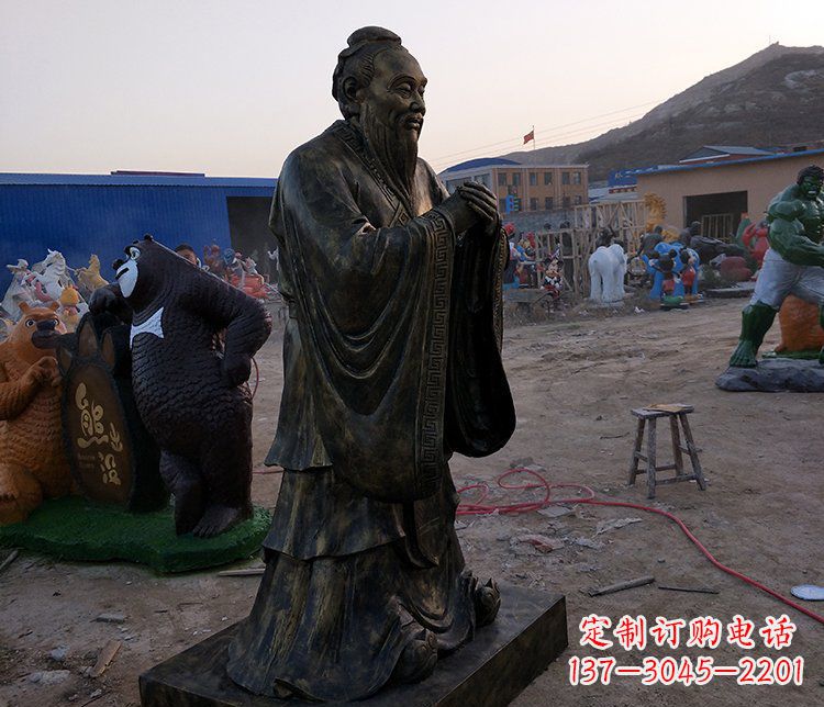 益阳孔子——传承时代精神的雕塑