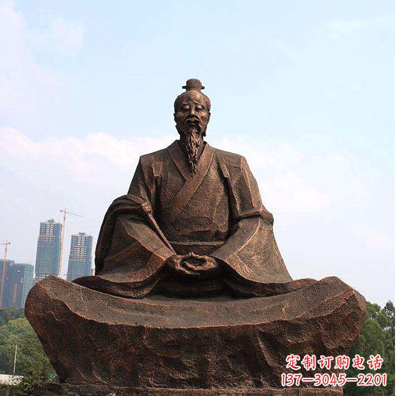 益阳葛洪雕塑传承历史、弘扬文化