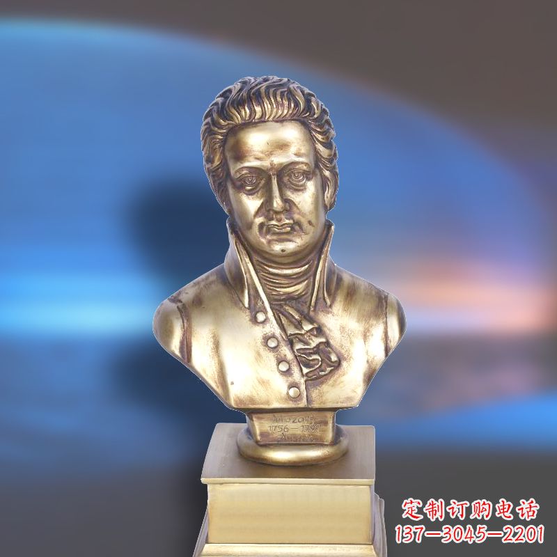益阳莫扎特以纯铜表现的经典之作