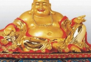 益阳弥勒佛铜雕的精美