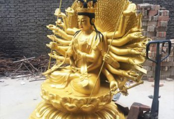 益阳精美纯铜千手观音雕塑