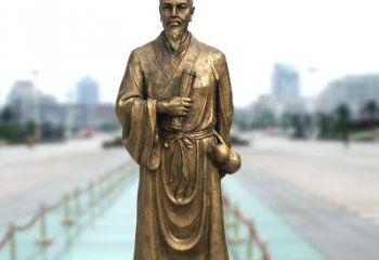 益阳铜雕艺术张仲景的精神实践