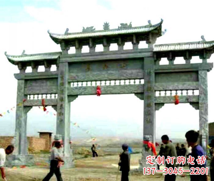 益阳该牌坊雕塑