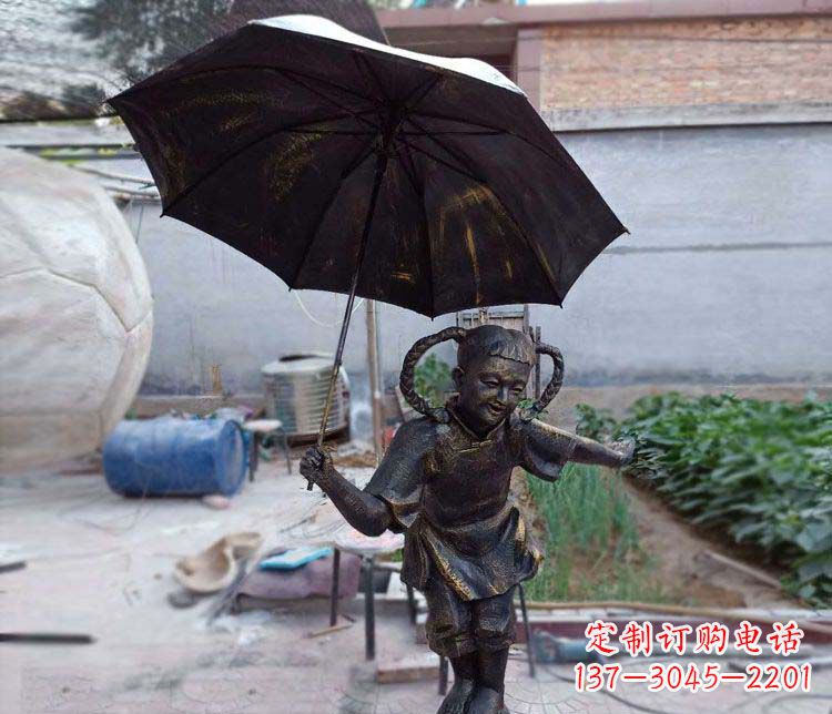 益阳儿童雕塑传承文化之美