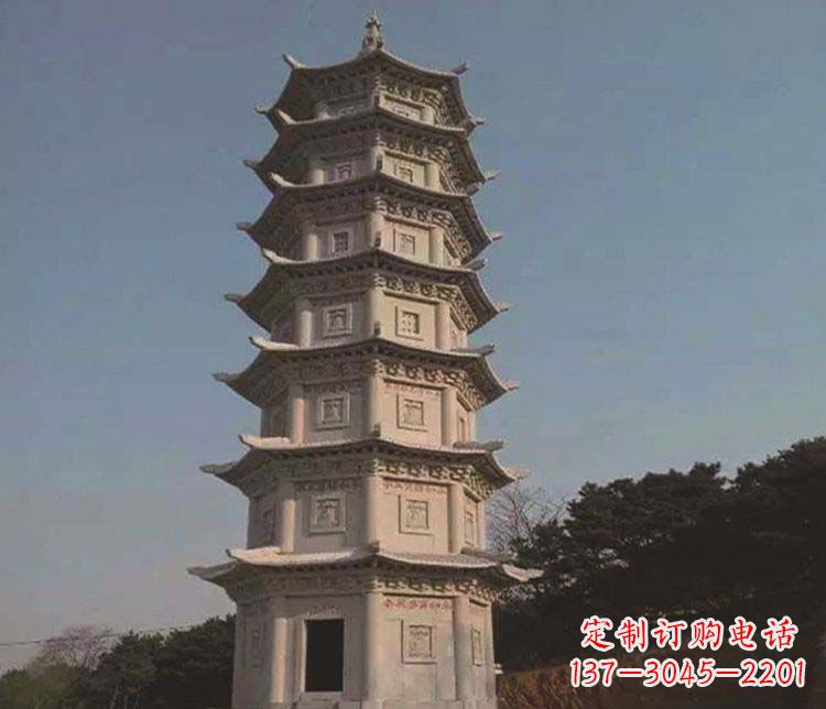 益阳宝塔雕塑大理石的艺术精品