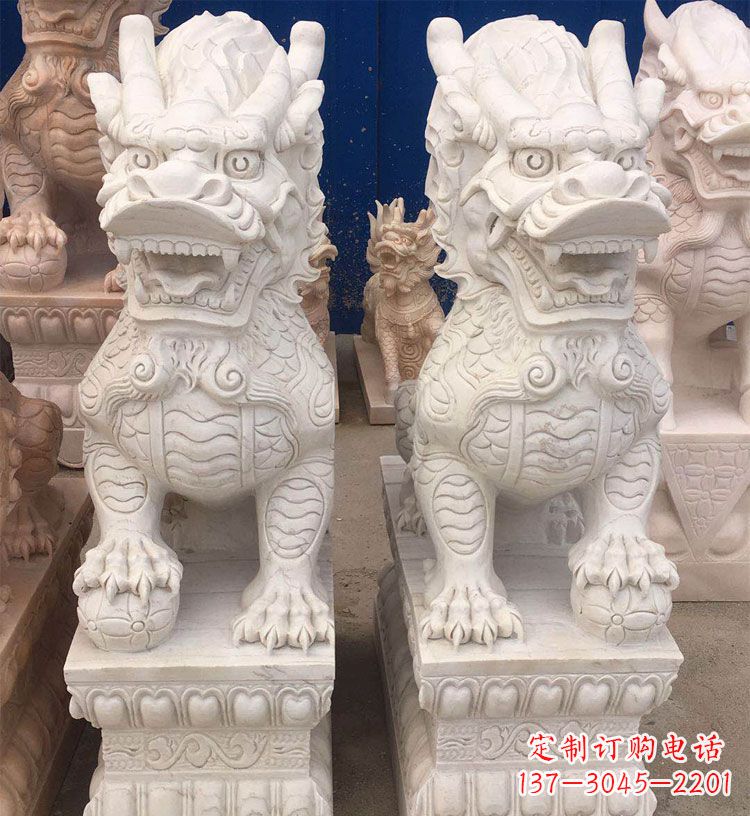 益阳大理石麒麟——古典精美的雕塑艺术