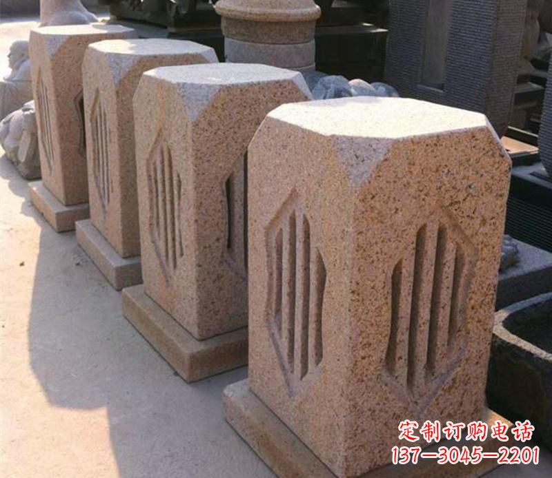 益阳精美的大理石灯雕塑