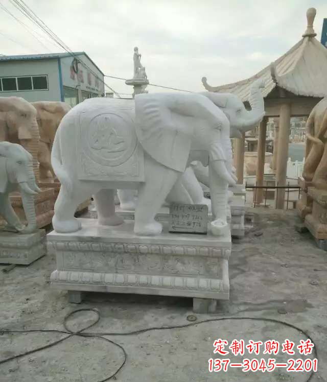 益阳大理石大象——雕塑之美