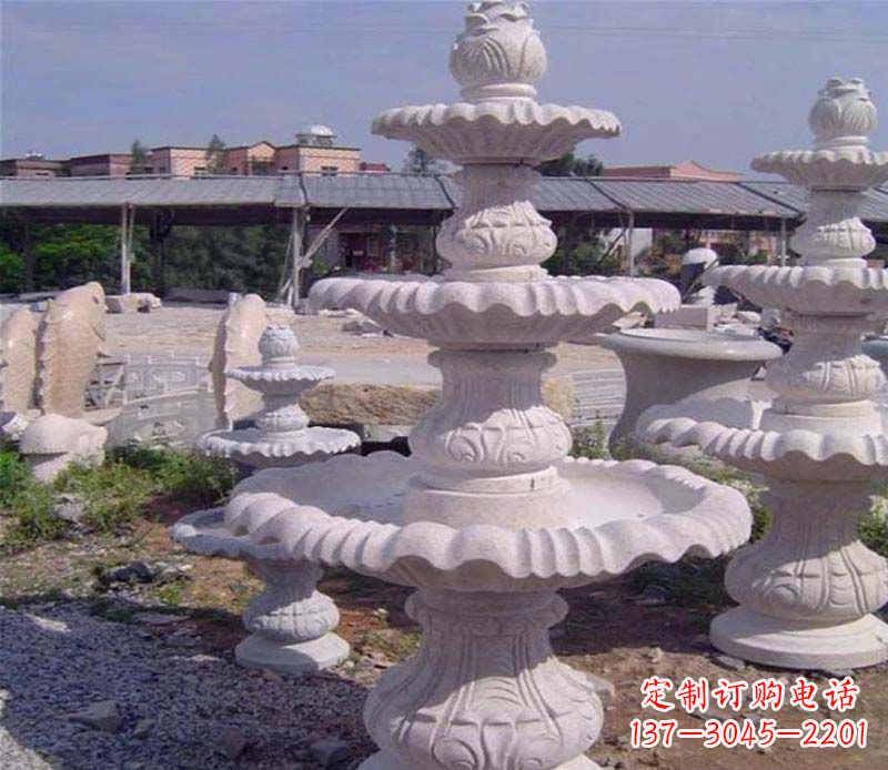 益阳石雕喷泉展现精美的艺术灵感