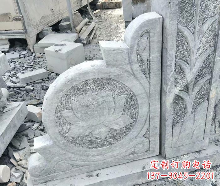 益阳仿古大理石栏板雕塑——穿越时空,传承古典美学