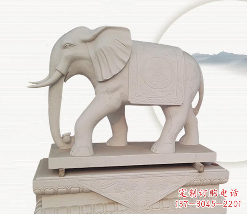 益阳大理石公园内的巨大雕塑