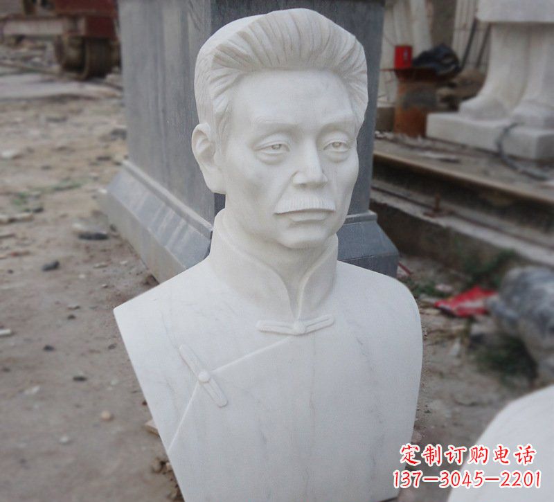 益阳传承文化魅力·鲁迅头像精美雕塑