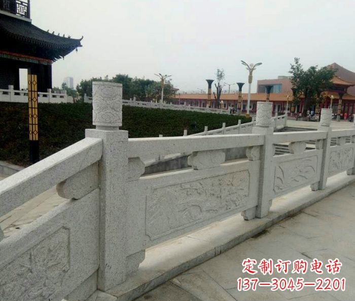 益阳精美大理石栏板雕塑