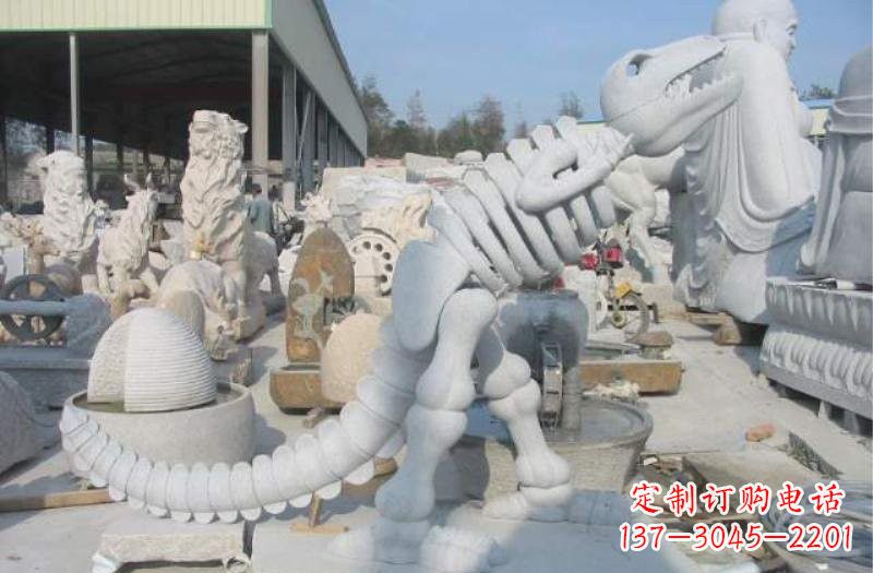 益阳大理石恐龙石雕