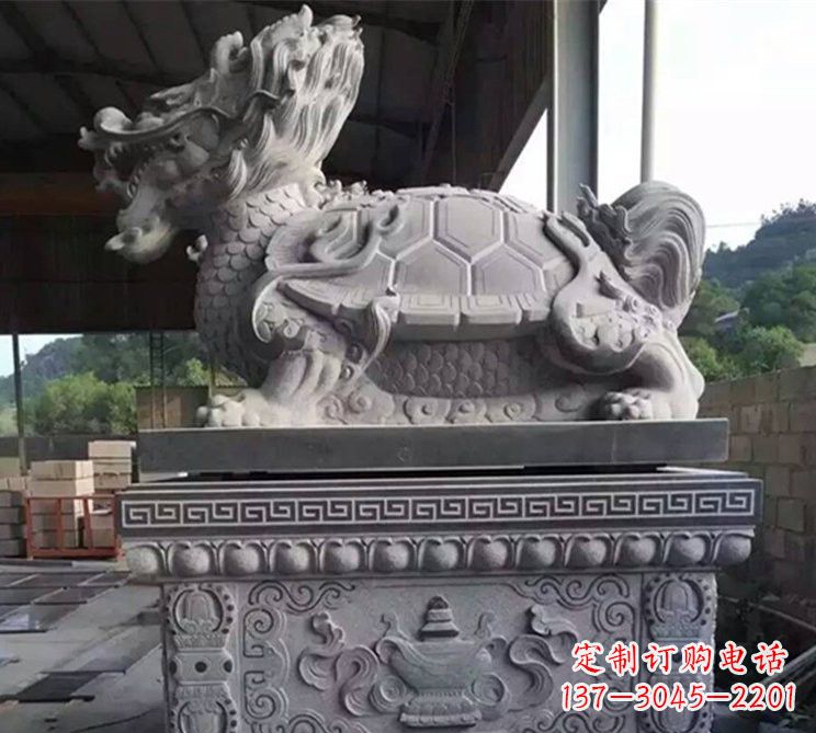 益阳中领雕塑 | 手工制作大理石龙雕塑