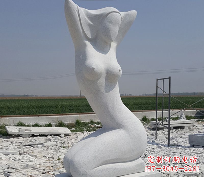 益阳优雅大理石美女雕塑