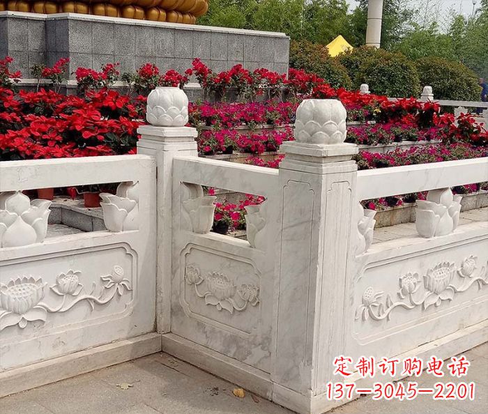 益阳精美大理石旅游景区石雕栏板