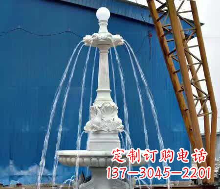 益阳精致大理石喷泉雕塑