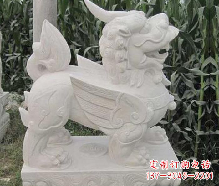 益阳古典貔貅石雕,精美手工雕刻艺术