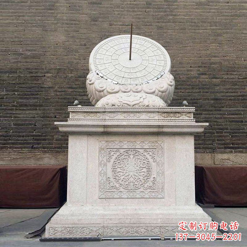 益阳精美石质日晷雕塑