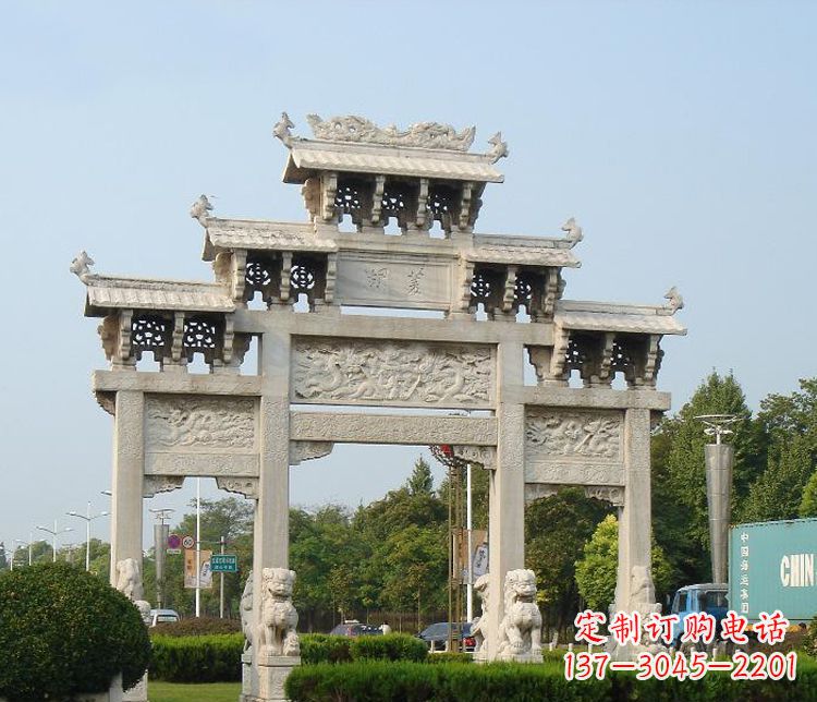 益阳大理石牌坊雕塑——精致纯粹、卓越优雅