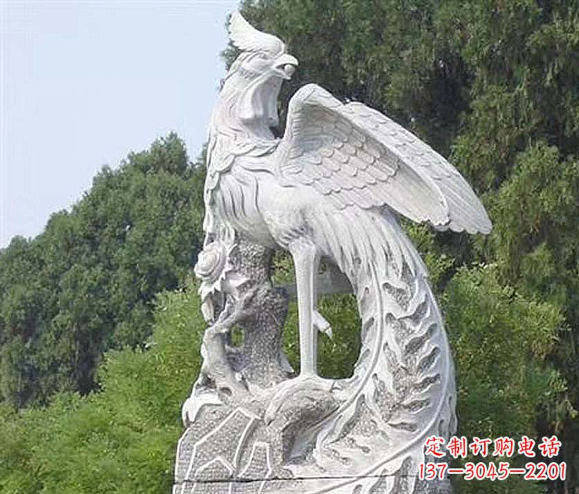 益阳大理石凤凰雕塑