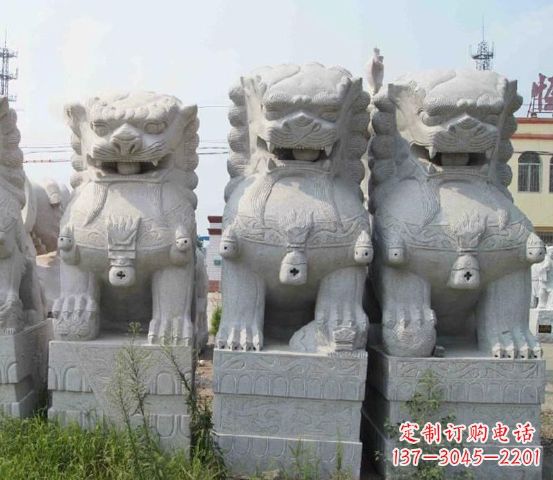 益阳北京玉石狮子雕塑