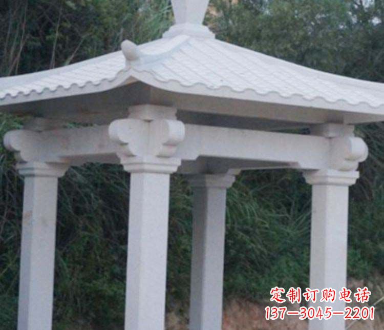 益阳大理石凉亭雕塑