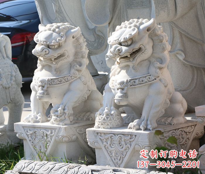 益阳大理石狮子雕塑