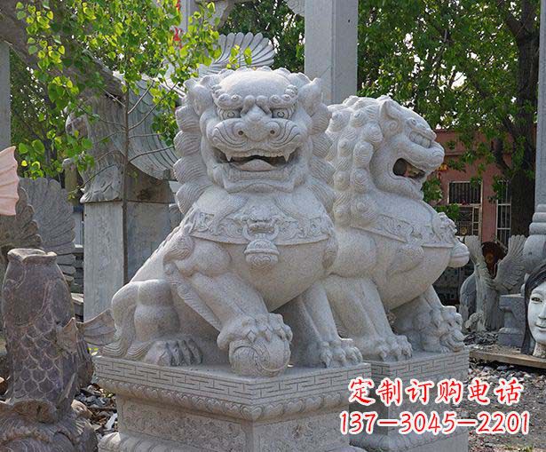 益阳中领雕塑狮子雕塑定制