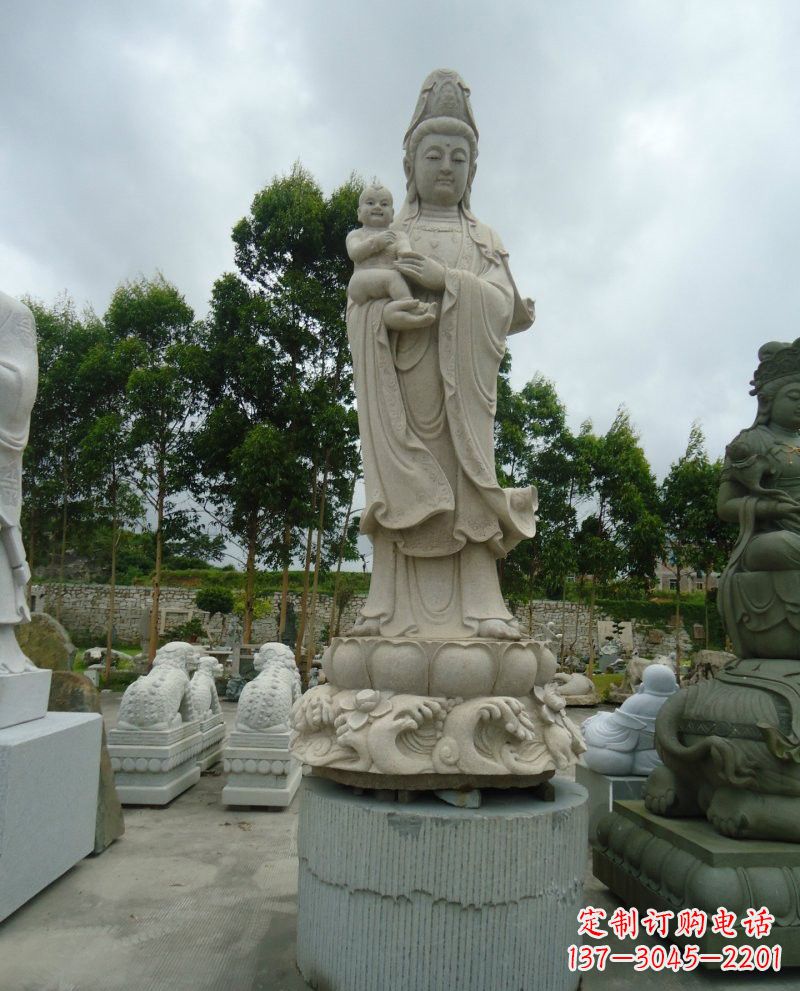 益阳大理石观音像