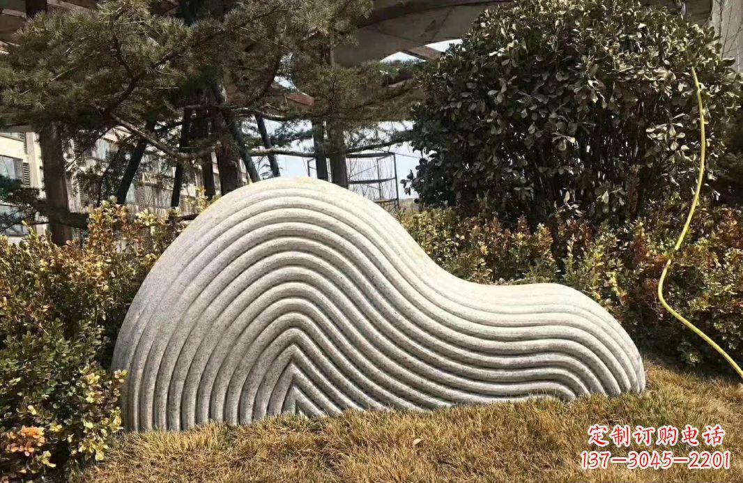 益阳高雅大理石纹理假山雕塑