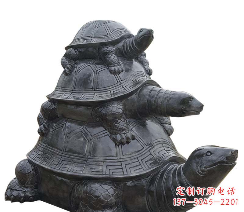 益阳高品质大理石乌龟母子石雕