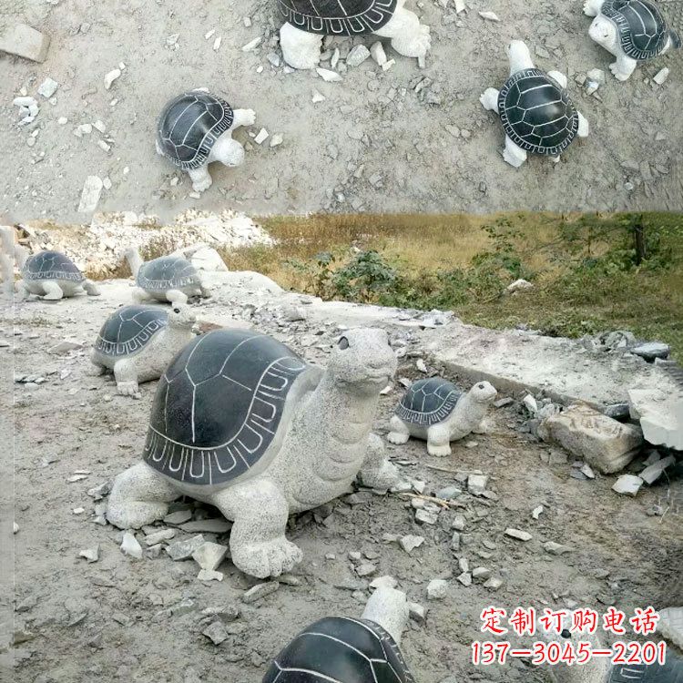益阳全新精美大理石乌龟雕塑