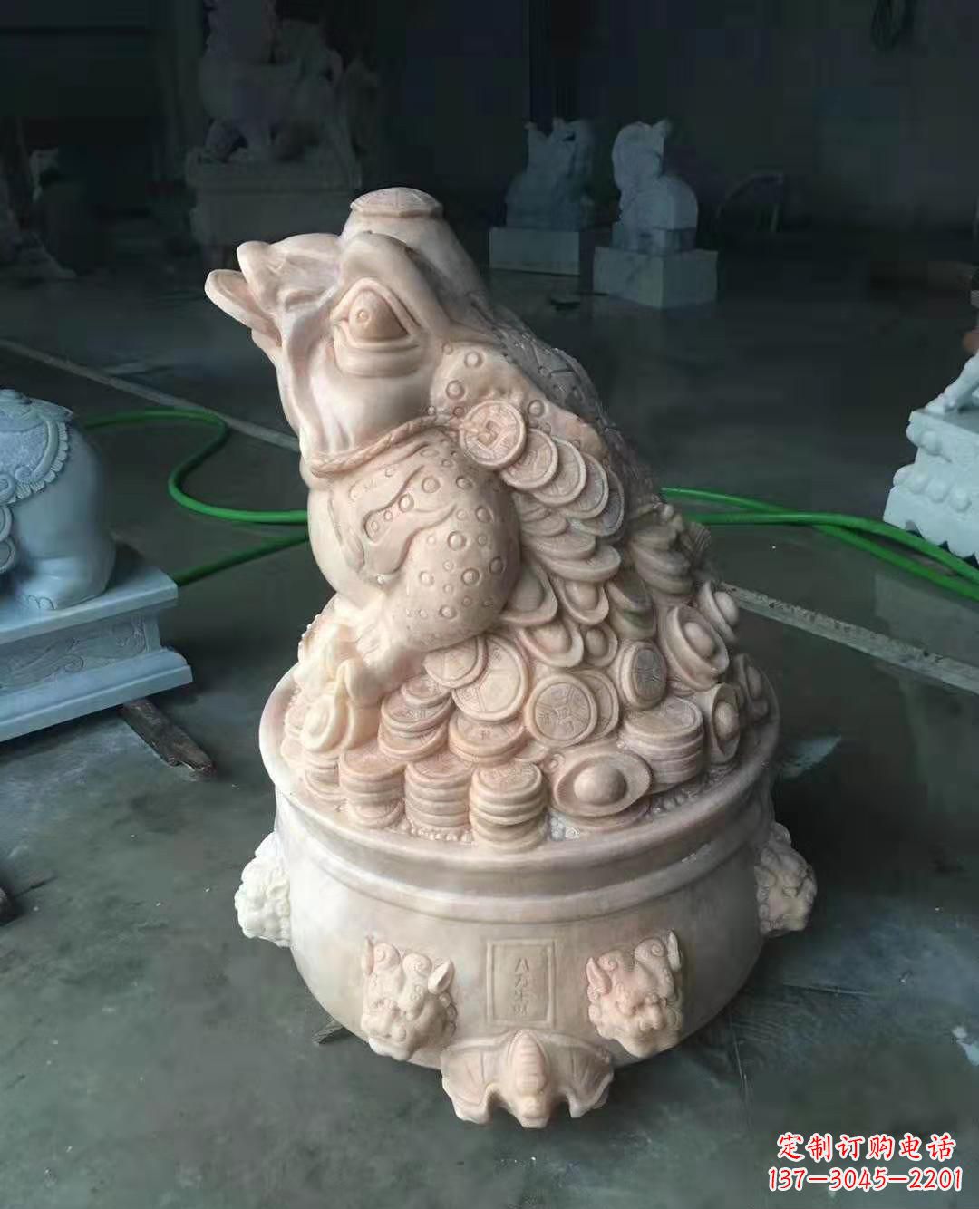 益阳精致石雕动物雕塑