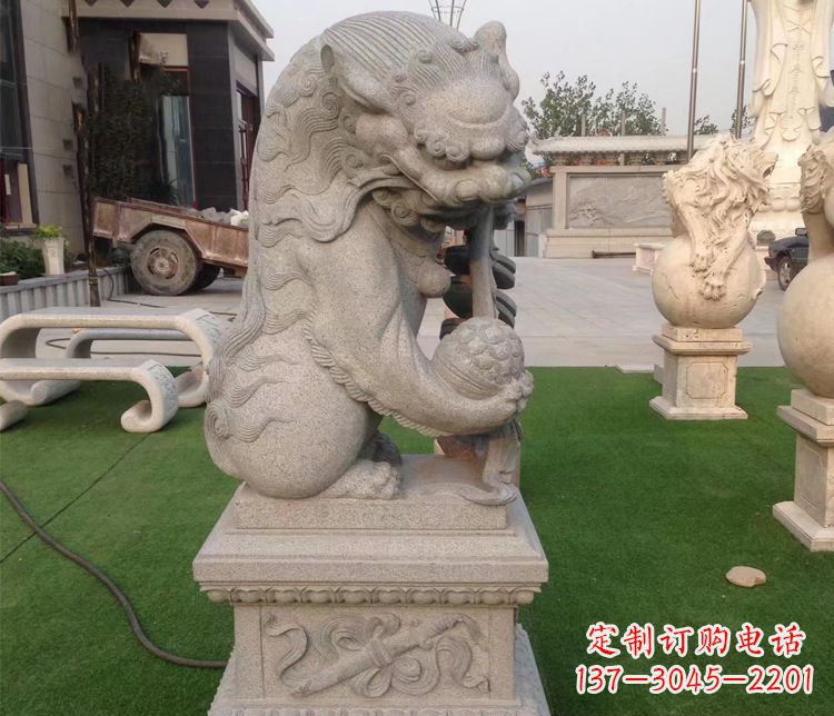 益阳优雅精致的大理石独角兽雕塑