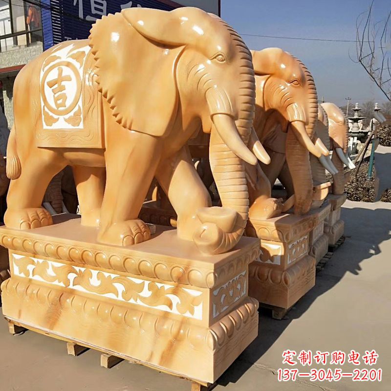 益阳大象石雕风水