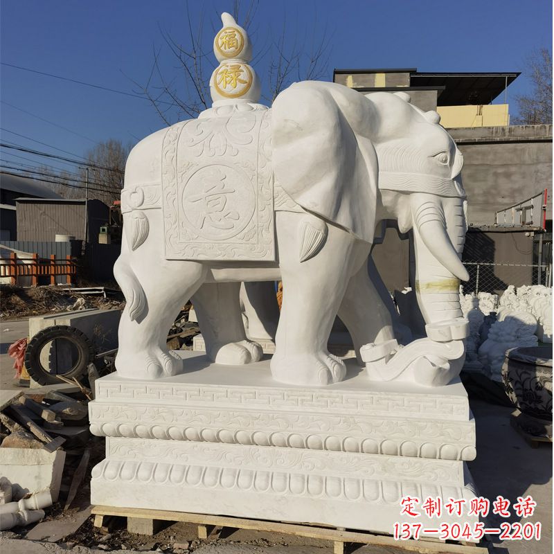 益阳大象石雕守墓