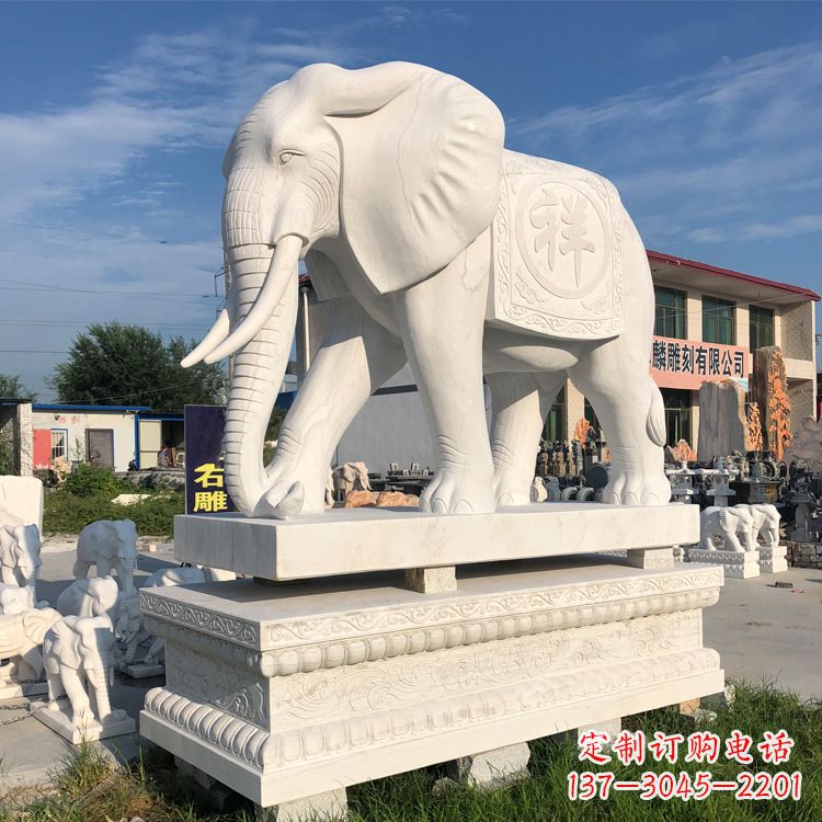 益阳高品质大象石雕