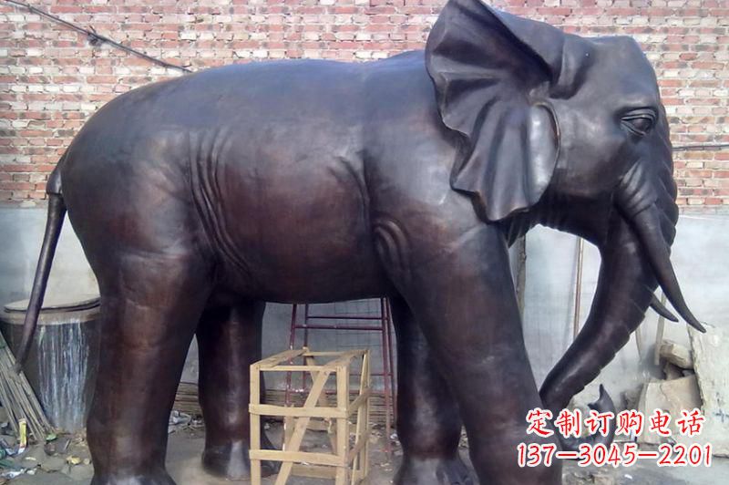 益阳大象铸铜雕塑