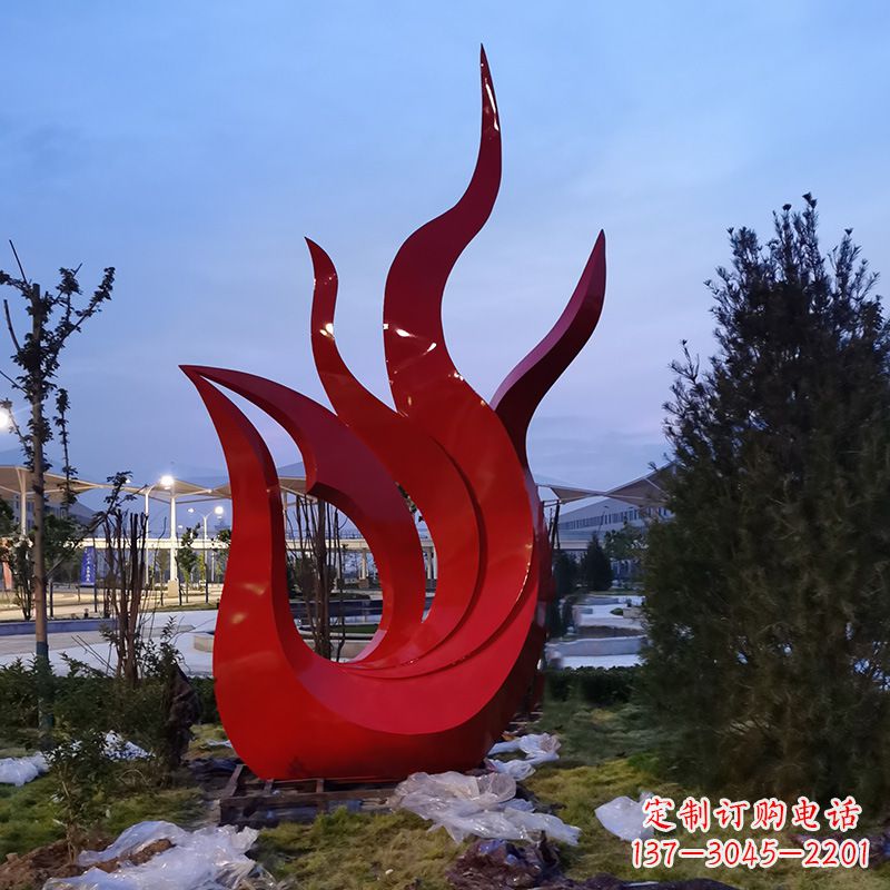 益阳精致工艺大型不锈钢凤凰雕塑