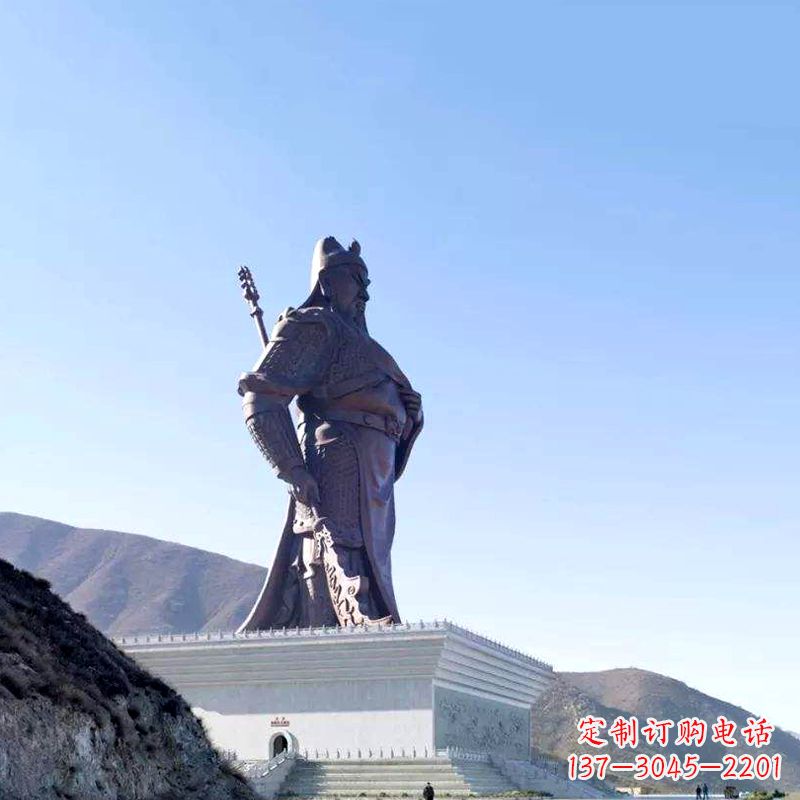 益阳关公铸铜雕塑——传承三国历史文化的精美雕塑