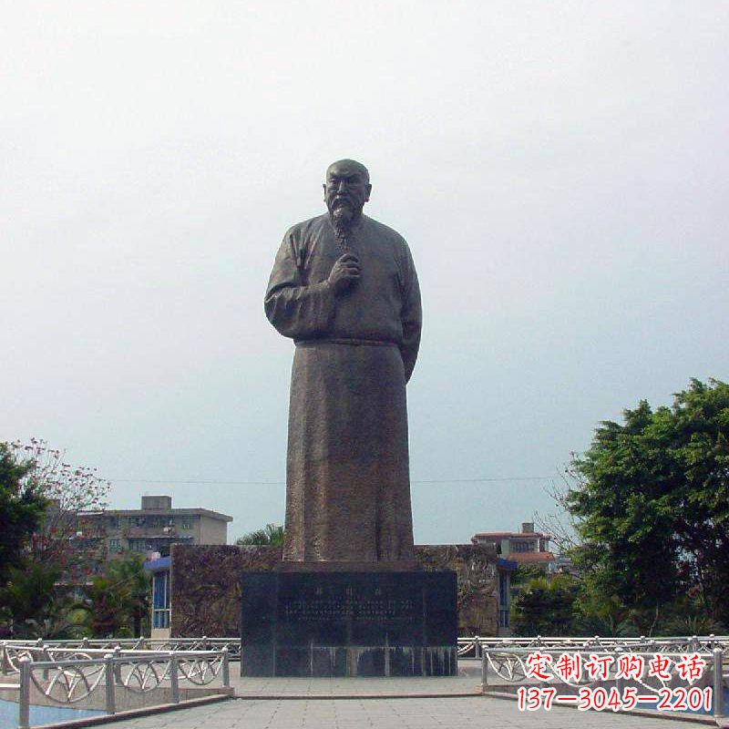 益阳精美林则徐雕塑,传承历史文化