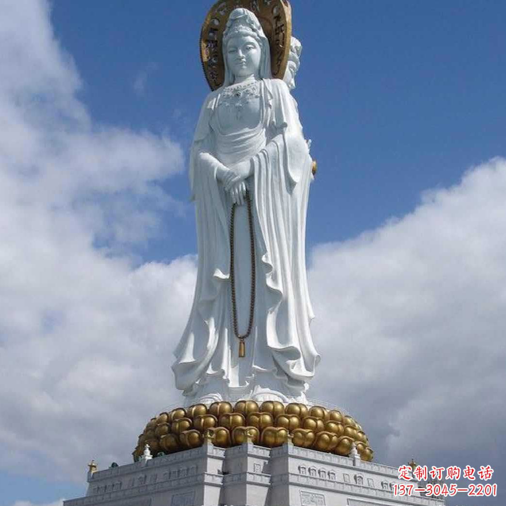 益阳汇聚神灵精灵的大型观音石雕