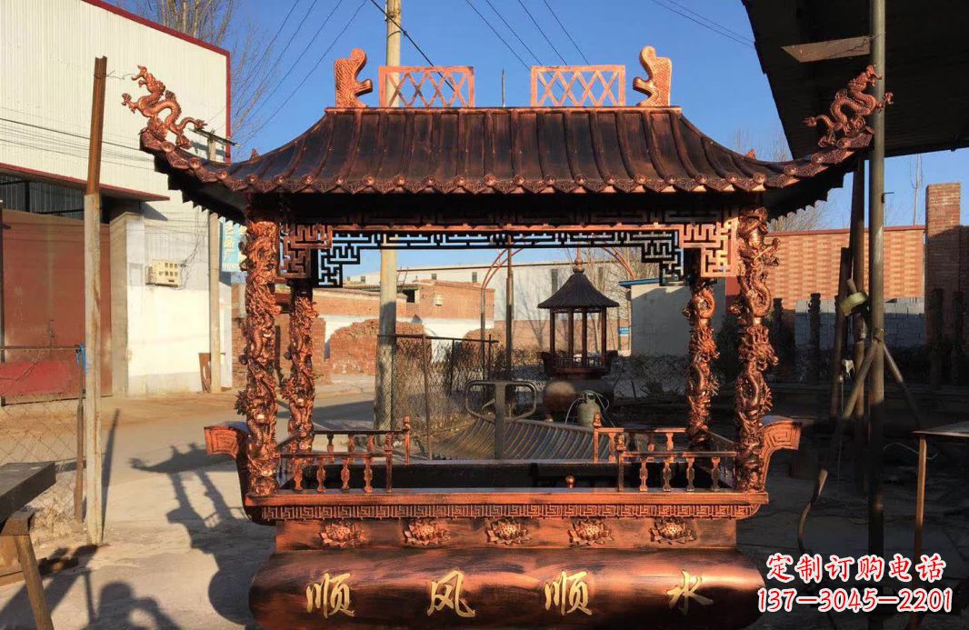 益阳大型铜雕香炉