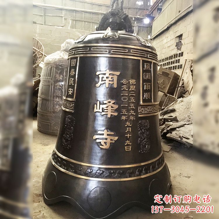 益阳大型铜钟雕塑,用精湛工艺刻画出非凡品质